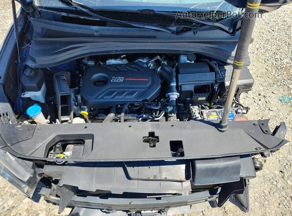 5NMS5CAA2LH275196 2020 HYUNDAI SANTA Blue Շարժիչի բաժամունքի տեսք