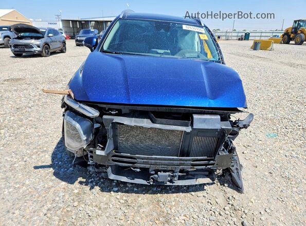 5NMS5CAA2LH275196 2020 HYUNDAI SANTA Blue Դիմացի տեսք