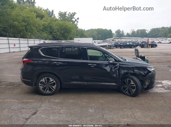 5NMS5CAA3KH093716 2019 HYUNDAI SANTA FE Black Սալոնի հետևի տեսք