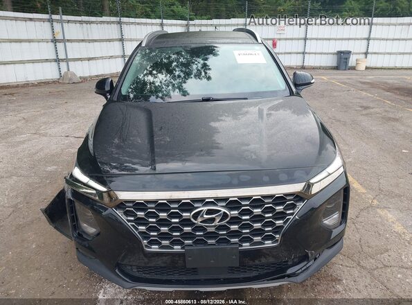 5NMS5CAA3KH093716 2019 HYUNDAI SANTA FE Black Սարքավորումների վահանակի տեսք