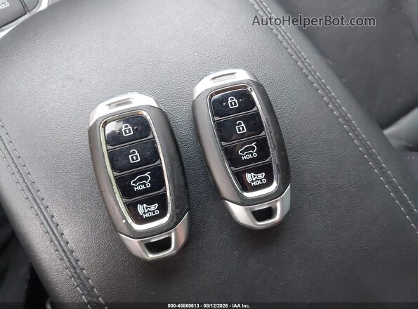 5NMS5CAA3KH093716 2019 HYUNDAI SANTA FE Black Առջևի վահանակի տեսք