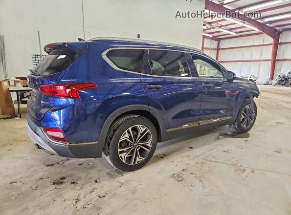 5NMS5CAA3LH237279 2020 HYUNDAI SANTA Blue Rear right
