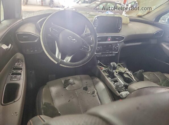5NMS5CAA3LH237279 2020 HYUNDAI SANTA Blue Dashboard view