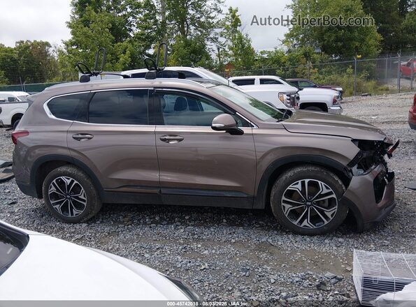 5NMS5CAA3LH267267 2020 HYUNDAI SANTA FE Brown Vista interior de 360 grados