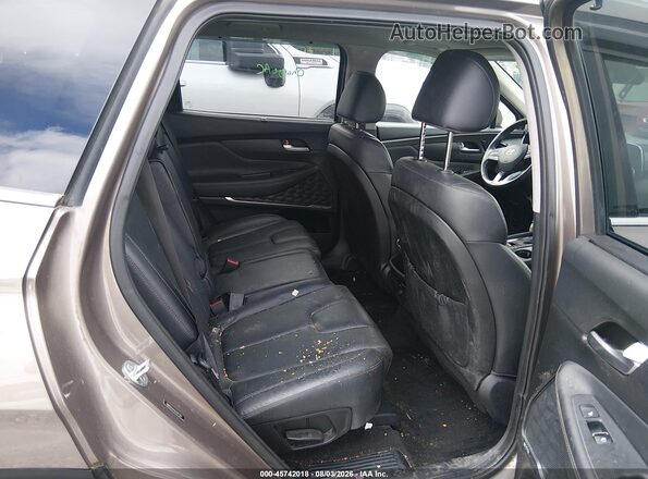 5NMS5CAA3LH267267 2020 HYUNDAI SANTA FE Brown Vista de la etiqueta del VIN