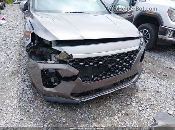 5NMS5CAA3LH267267 2020 HYUNDAI SANTA FE Brown Vista frontal
