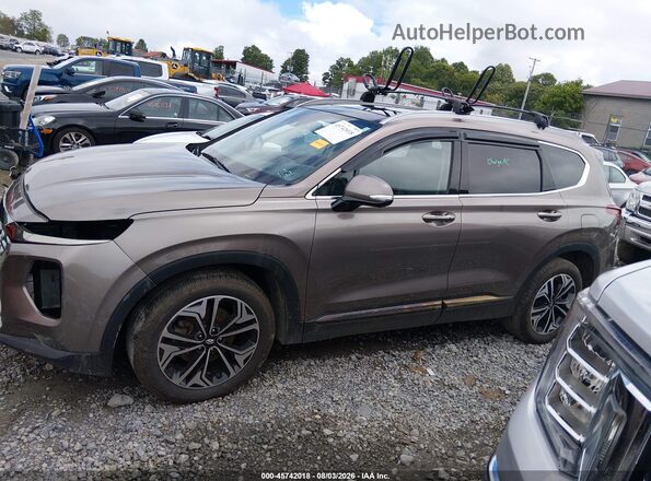 5NMS5CAA3LH267267 2020 HYUNDAI SANTA FE Brown 
