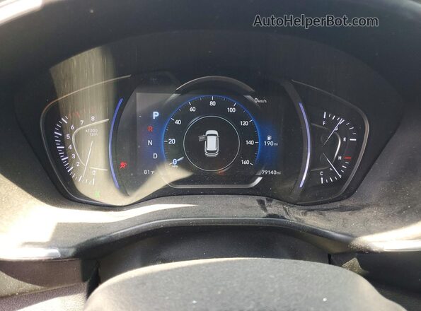 5NMS5CAA5KH097170 2019 HYUNDAI SANTA Серый Вид щитка приборов