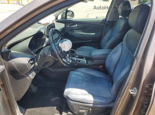5NMS5CAA5KH097170 2019 HYUNDAI SANTA Серый Вид салона спереди