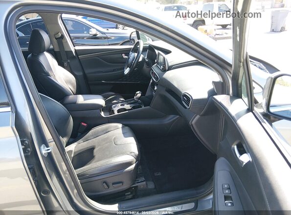 5NMS5CAA6KH033106 2019 HYUNDAI SANTA FE Gray Vista interior delantera