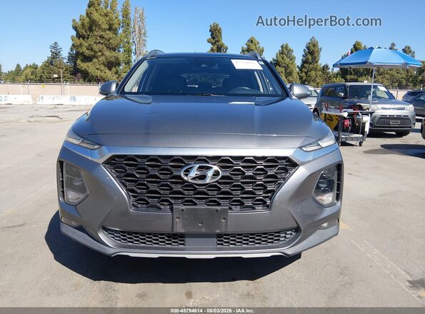 5NMS5CAA6KH033106 2019 HYUNDAI SANTA FE Gray Vista del cuadro de instrumentos