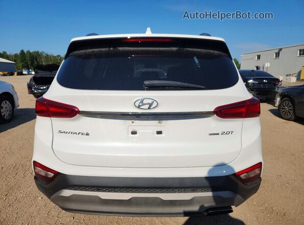 5NMS5CAA6LH201196 2020 HYUNDAI SANTA White Widok z tyłu