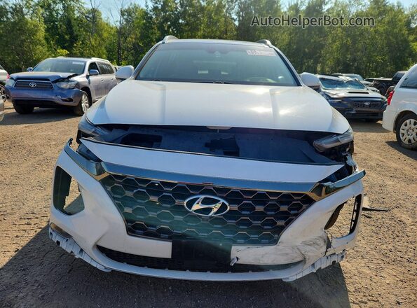 5NMS5CAA6LH201196 2020 HYUNDAI SANTA White Widok z przodu