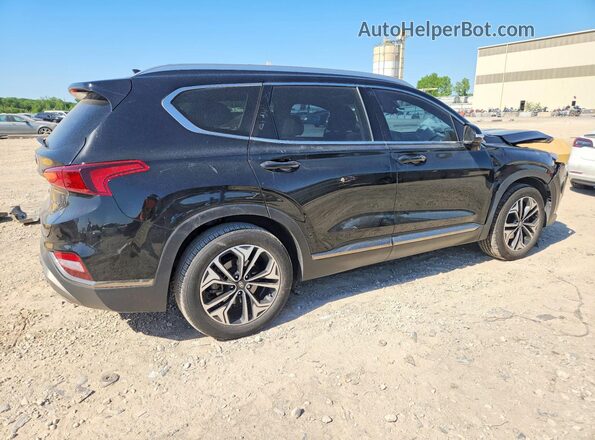 5NMS5CAA6LH272513 2020 HYUNDAI SANTA Black Задня права чверть