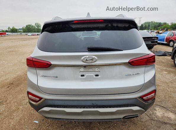 5NMS5CAA7LH299459 2020 HYUNDAI SANTA Silver Հետևի տեսք