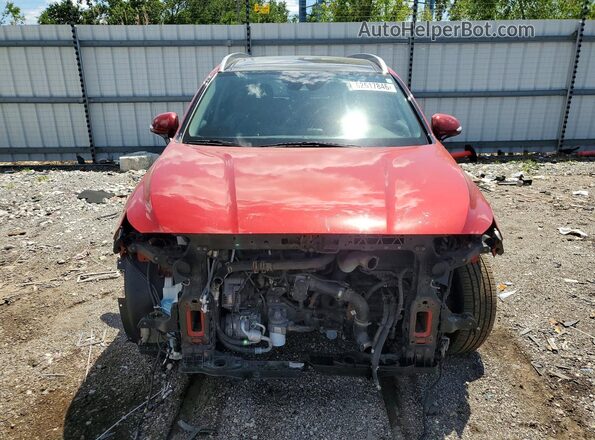 5NMS5CAA8KH070707 2019 HYUNDAI SANTA Red Widok z przodu