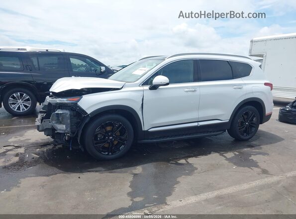 5NMS5CAA9KH017014 2019 HYUNDAI SANTA FE White 
