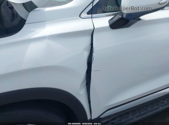 5NMS5CAA9KH017014 2019 HYUNDAI SANTA FE White 