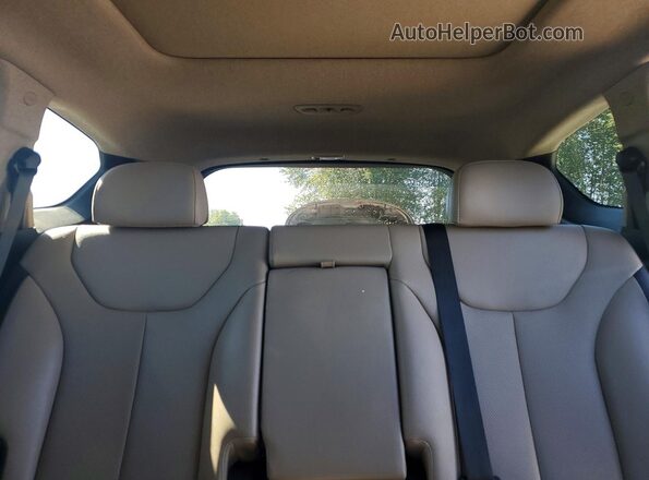5NMS5CAA9KH079190 2019 HYUNDAI SANTA Brown უკანა სავარძლების ხედი