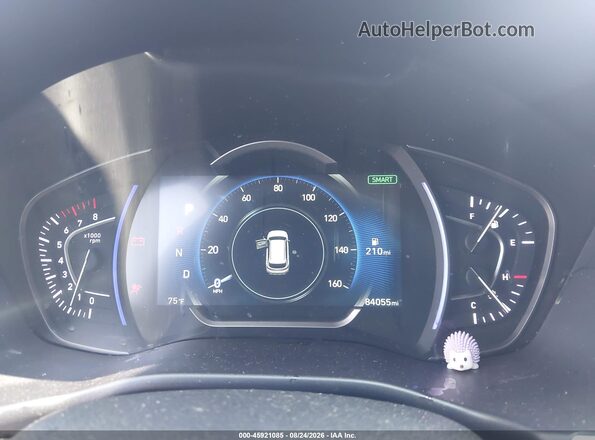 5NMS5CAAXLH288214 2020 HYUNDAI SANTA FE Gray Vista de los asientos traseros