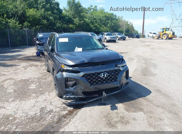 5NMS5CAAXLH288214 2020 HYUNDAI SANTA FE Gray Vista frontal