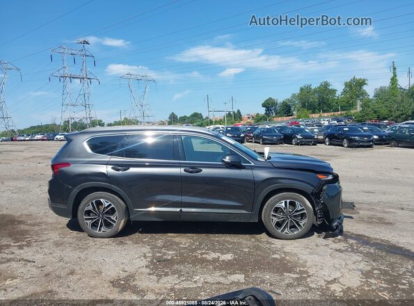 5NMS5CAAXLH288214 2020 HYUNDAI SANTA FE Gray Vista interior trasera