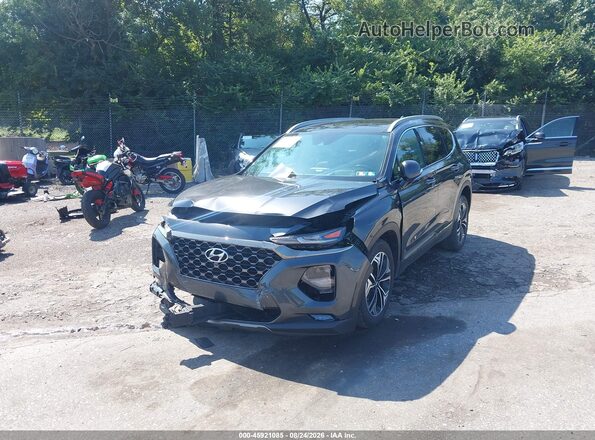 5NMS5CAAXLH288214 2020 HYUNDAI SANTA FE Gray 