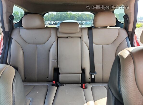 5NMS5CAD1KH115349 2019 HYUNDAI SANTA Красный Вид задних сидений