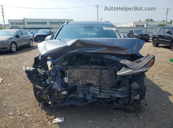 5NMS5CAD2KH128126 2019 HYUNDAI SANTA Gray Widok z przodu