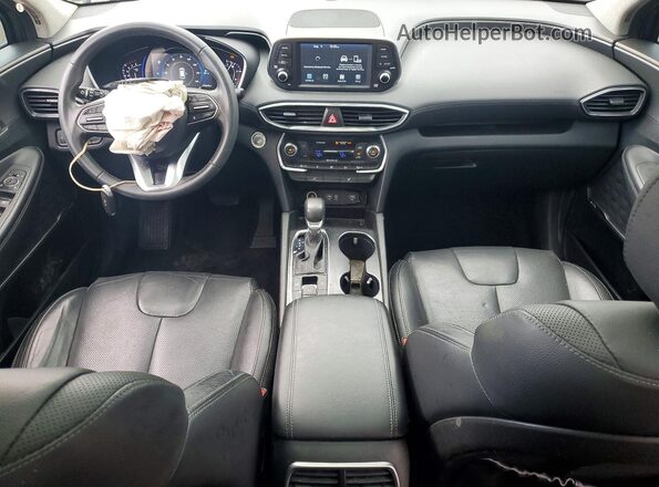 5NMS5CAD2KH128126 2019 HYUNDAI SANTA Gray Widok deski rozdzielczej