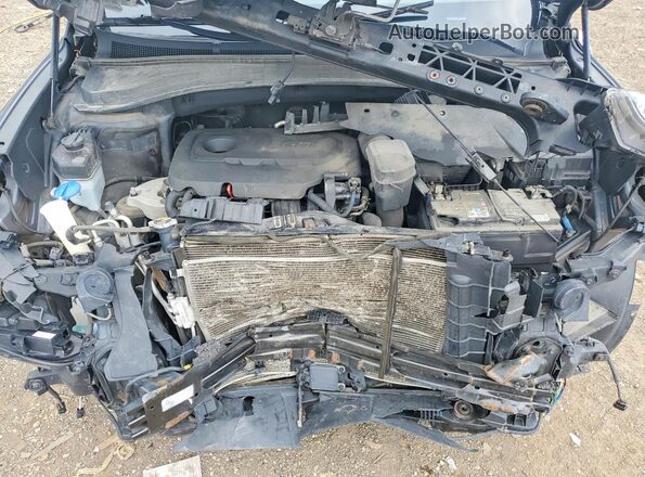 5NMS5CAD2KH128126 2019 HYUNDAI SANTA Gray Widok komory silnika