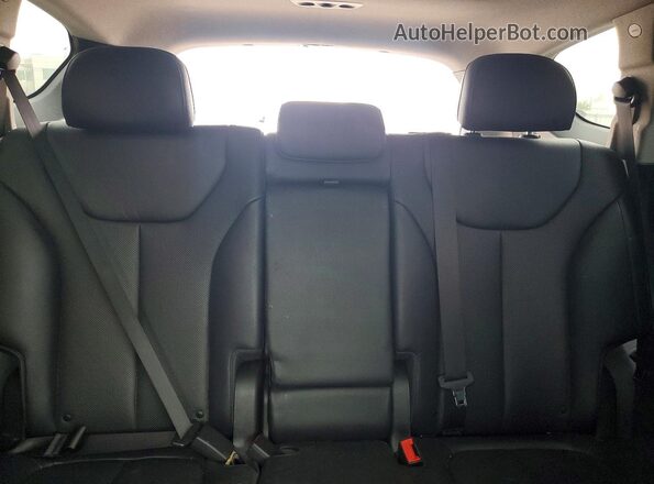 5NMS5CAD2KH128126 2019 HYUNDAI SANTA Gray Widok tylnych siedzeń