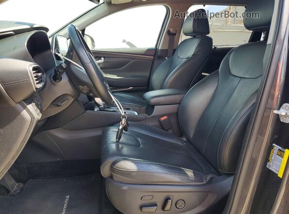 5NMS5CAD2LH214103 2020 HYUNDAI SANTA FE Gray Панорамний вид салону 360°
