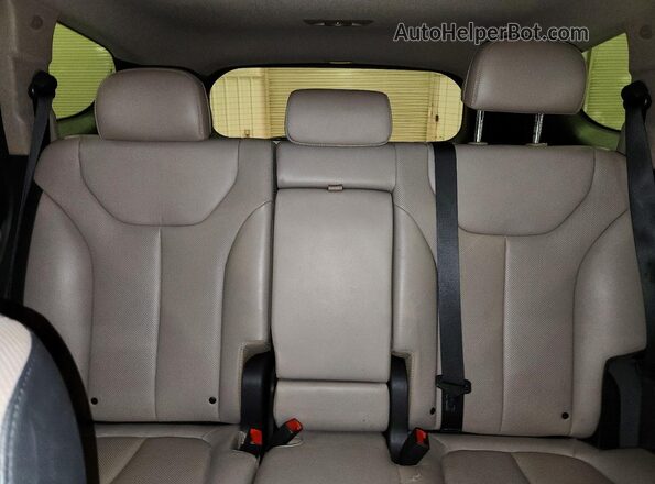 5NMS5CAD2LH290856 2020 HYUNDAI SANTA Black Rear seats view