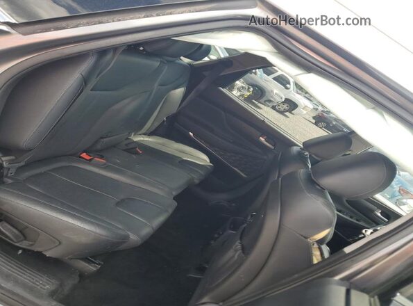 5NMS5CAD3KH062458 2019 HYUNDAI SANTA Gray Rear interior view