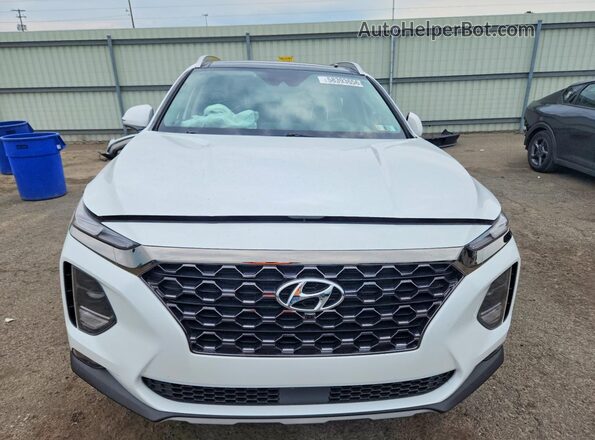 5NMS5CAD3LH297105 2020 HYUNDAI SANTA White Front view