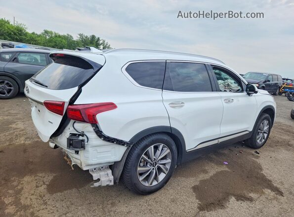 5NMS5CAD3LH297105 2020 HYUNDAI SANTA White Rear right