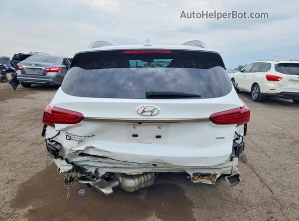 5NMS5CAD3LH297105 2020 HYUNDAI SANTA White Rear view