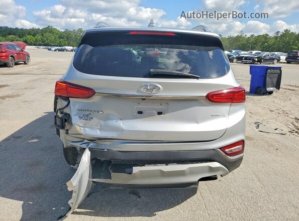 5NMS5CAD4LH200445 2020 HYUNDAI SANTA Silver უკანა ხედი