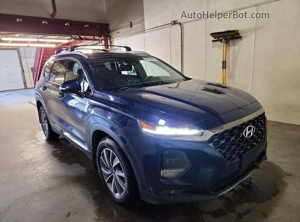 5NMS5CAD4LH275176 2020 HYUNDAI SANTA Blue Առջևի աջ