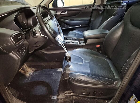 5NMS5CAD4LH275176 2020 HYUNDAI SANTA Blue Սալոնի դիմացի տեսք