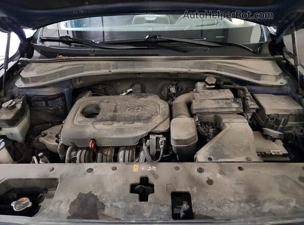 5NMS5CAD4LH275176 2020 HYUNDAI SANTA Blue Շարժիչի բաժամունքի տեսք