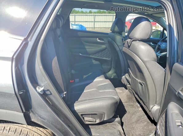 5NMS5CAD5KH089189 2019 HYUNDAI SANTA Gray Widok wnętrza z tyłu