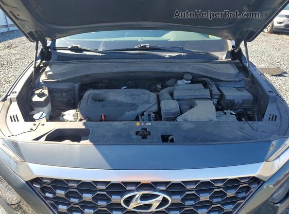 5NMS5CAD5KH089189 2019 HYUNDAI SANTA Gray Widok komory silnika