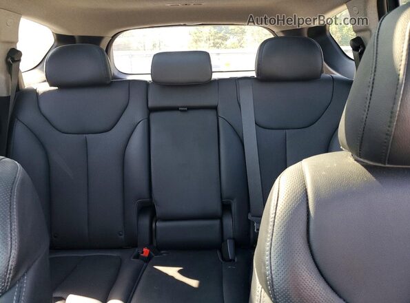 5NMS5CAD5KH089189 2019 HYUNDAI SANTA Gray Widok tylnych siedzeń
