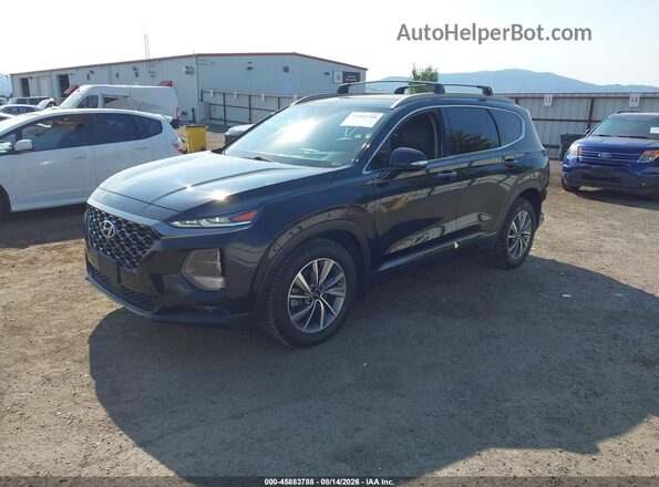 5NMS5CAD5LH213026 2020 HYUNDAI SANTA FE Черный Передняя левая четверть
