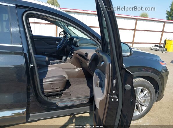 5NMS5CAD5LH213026 2020 HYUNDAI SANTA FE Черный Вид салона спереди