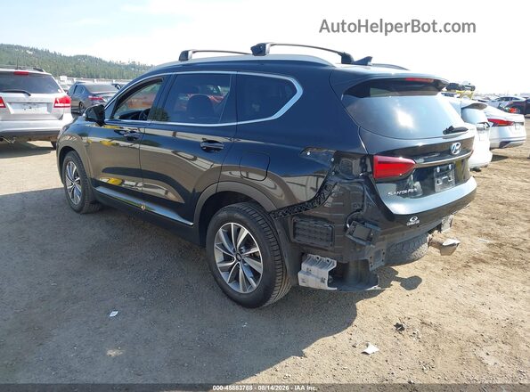 5NMS5CAD5LH213026 2020 HYUNDAI SANTA FE Черный Задняя левая четверть