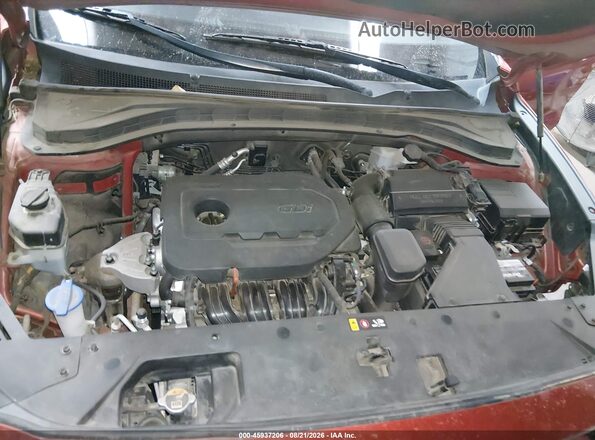 5NMS5CAD6KH134639 2019 HYUNDAI SANTA FE Orange უკანა ხედი