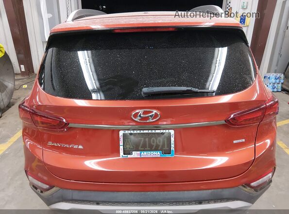 5NMS5CAD6KH134639 2019 HYUNDAI SANTA FE Orange 